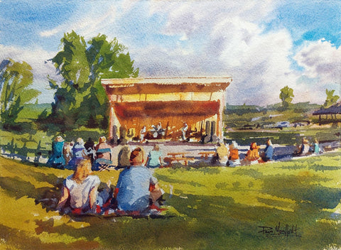Outdoor Concert (Milk & Honey)