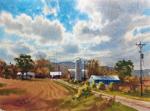 Online Monthly Watercolor Class