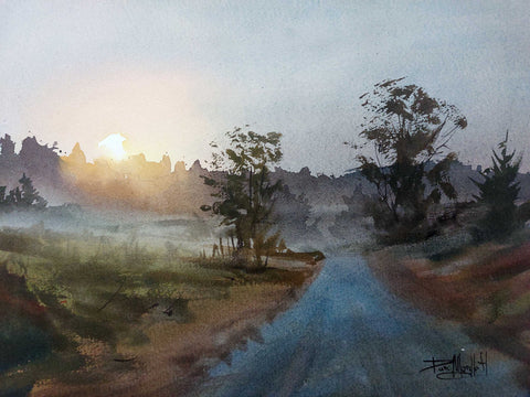 Foggy Sunrise