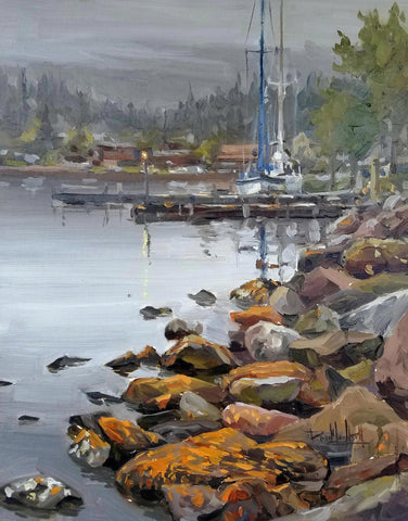 Foggy Morning, Grand Marais