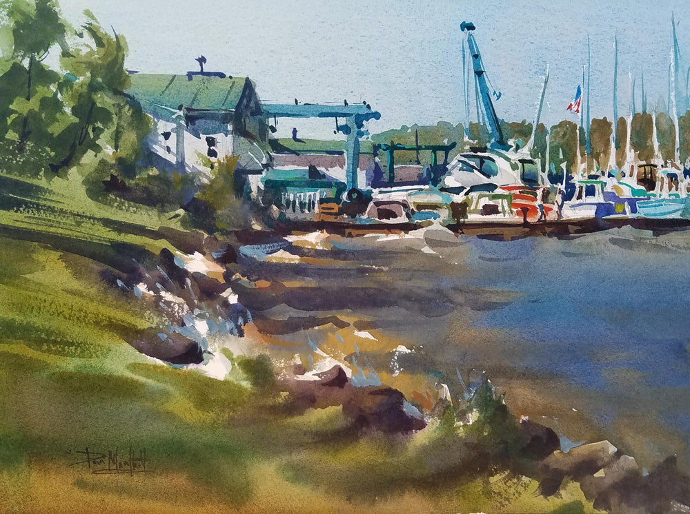 Sister Bay Morning, July, Door County