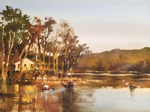 Late Summer Sun, Kayaking