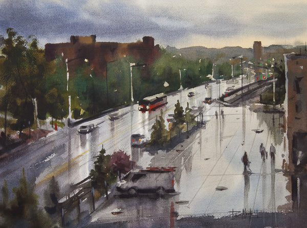 Rainy Commute