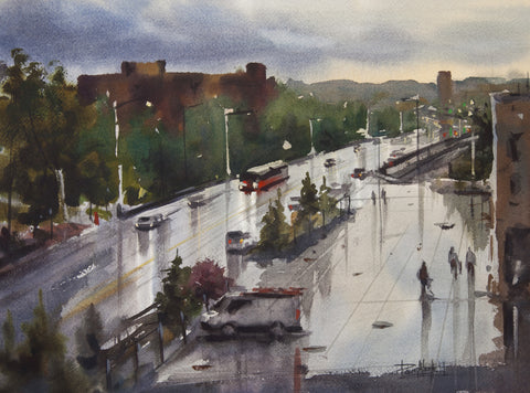Rainy Commute